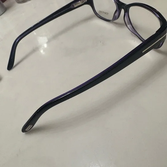 Tom Ford Purple and Black Eyeglasses - Picture 2 of 8